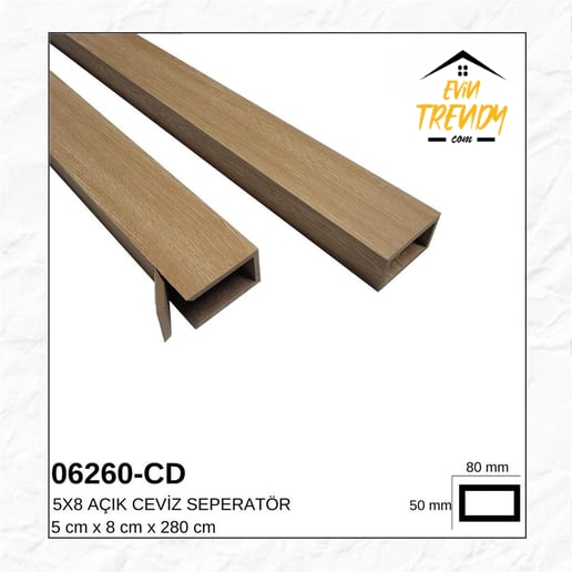 Açık Ceviz Seperatör 06260-CD 5x8