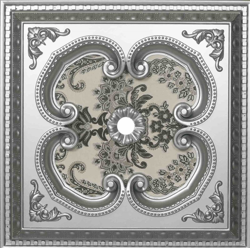 Gümüş Saray Tavan 60 X 60 cm
