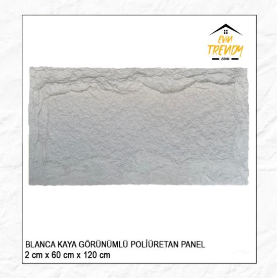 KPS Blanca Kaya Görünümlü Poliüreten Panel 6 cm